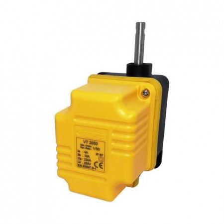 Rotacioni granični prekidač VT4100, 1/100, 4 prekidača, 4xCO, 20Â°, 10A 250Vac IP67 Emas