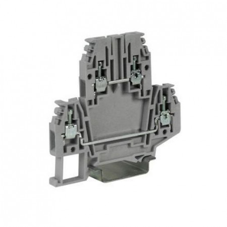 Redna stezaljka dvospratna DB100GR, 0.2-4 mm2, tip DBC.2/GR Cabur