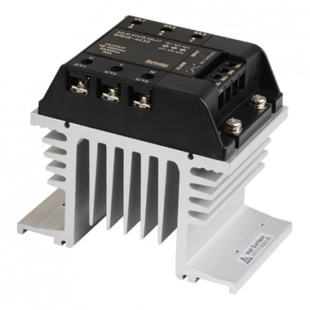 Solid State Relay SRH3-4430,integrisani hladnjak,3-fazni,ulaz 90-240Vac,izlaz 48-480Vac,30A Autonics
