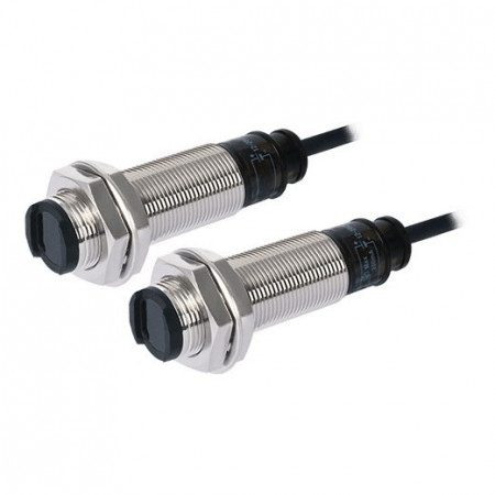 Foto-senzor BR20M-TDTD-P,M18, PNP NO,Sn=20m,through-beam,kabal l=2m, 12-24Vdc, IP67 Autonics