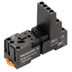 Postolje za pomoćni relej SCM 4CO ECO, za releje D-serije DRM, 6A/250Vac IP20 Weidmueller