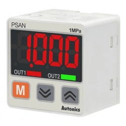 Senzor pritiska PSAN-1CPA-RC1/8,digitalni,PNP NO,0-10 bar,ulaz/izlaz 4-20mA, 12-24Vdc, IP40 Autonics