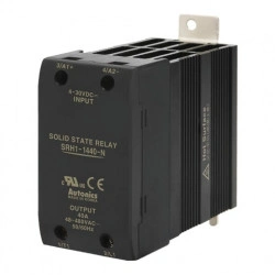 Solid State Relay SRH1-1440-N,integrisan hladnjak, 1-fazni,ulaz 4-30Vdc,izlaz 48-480Vac,40A Autonics