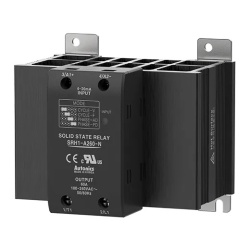 Solid State Relay SRH1-A260-N,integrisan hladnjak,1-fazni,ulaz 4-20mA,izlaz 100-240Vac, 60A Autonics