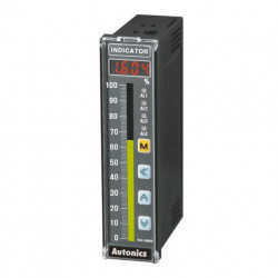 Digitalni indikator sa bargrafom KN-1210B,2 alarma,izlaz 4-20mA,RS485,W36xH144mm,100-240Vac Autonics