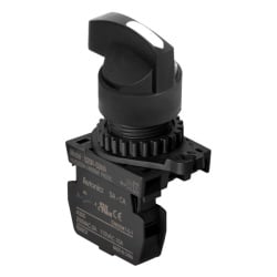 Prekidač dvopoložajni S2SR-S4WAM, 0-1 45Â°, 1NO, fi22mm,sa produženom ručicom, 6A 250V IP52 Autonics