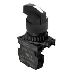 Prekidač dvopoložajni S2SR-S4WAM, 0-1 45Â°, 1NO, fi22mm,sa produženom ručicom, 6A 250V IP52 Autonics