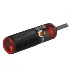 Foto-senzor BRQP100-DDTA-P,M18,PNP NO/NC,Sn=100mm,diffuse-reflective,kabal 2m,10-30Vdc,IP67 Autonics