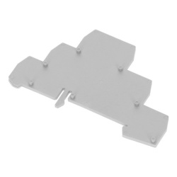 Krajnja pločica trospratna TL201GR, 2.5mm2, SIVA, tip TLD/PT/GR Cabur