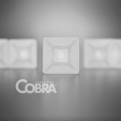 Nosač vezice samolepljivi COBRA 27x27 mm Cieffeplast