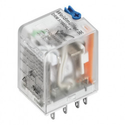 Pomoćni relej DRM570024LT, sa zelenom LED indikacijom, 4CO 24Vdc 5A/250Vac IP20 Weidmuller