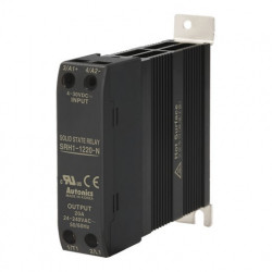 Solid State Relay SRH1-1220-N,integrisan hladnjak,1-fazni,ulaz 4-30Vdc,izlaz 24-240Vac,20A Autonics