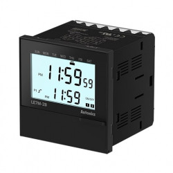 Tajmer LE7M-2B,digitalni,72x72mm,3 režima,nedeljni/godišnji mod,2 relejna (SPDT),100-240Vac Autonics