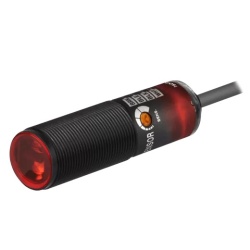 Foto-senzor BRQP3M-PDTA,M18,NPN NO/NC,Sn=3m, polarized retro-reflective,l=2m,10-30Vdc,IP67 Autonics