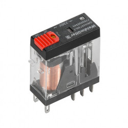 Pomoćni relej DRI424730LT, sa crvenom LED indikacijom, 2CO 230Vac 5A/250Vac IP20 Weidmuller