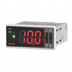 Termoregulator TF31-14H disp.LED,1 red-3 cifre,77x35mm,NTC/RTD,1 DI,relejni,100-240Vac IP65 Autonics