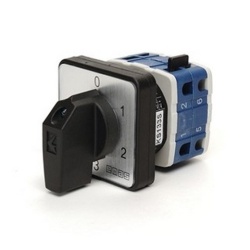Grebenasti prekidač PSA016KS133S, 1x16 (0-1-2-3), 3 nivoa 60Â°, 6kA, 48x48mm IP54 Emas