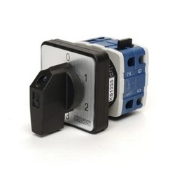 Grebenasti prekidač PSA016KS133S, 1x16 (0-1-2-3), 3 nivoa 60Â°, 6kA, 48x48mm IP54 Emas