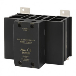 Solid State Relay SRH1-1260-N,integrisan hladnjak,1-fazni,ulaz 4-30Vdc,izlaz 24-240Vac, 60A Autonics