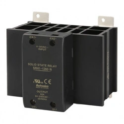 Solid State Relay SRH1-1260-N,integrisan hladnjak,1-fazni,ulaz 4-30Vdc,izlaz 24-240Vac, 60A Autonics
