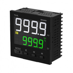 Termoregulator TX4L-24R, disp.LCD 2 reda-4d,96x96mm,2 alarma,PID, relejni,100-240Vac IP50 Autonics