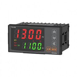 Termoregulator TK4W-T4CR,disp.2r-4d,96x48mm,1 al,CT,DI-1/2,struj,rele,RS485,100-240Vac IP65 Autonics