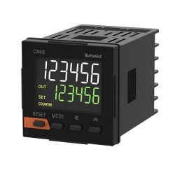Brojač-Tajmer CX6S-1P2,dis.2 reda-6 cifara,48x48mm,1 relej NO/NC,24Vac/24-48Vdc IP50 Autonics