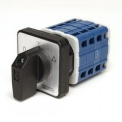 Grebenasti prekidač PSA025MS335S, 3x25A (O-Y-U), zvezda-trougao 60Â°, 6kA, 48x48mm IP54 Emas