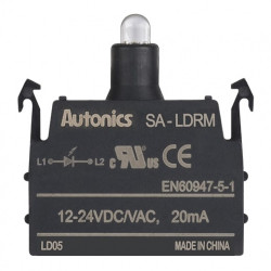 Kontakt blok SA-LDRM, sa LED diodom, crvena, 12-24Vac/dc Autonics