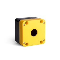 Kontrolna kutija PA1BOS, 1 otvor f22mm, crno-žuta, IP65 Emas