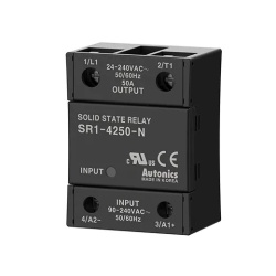 Solid State Relay SR1-4250-N,1-fazni, ulaz 90-240Vac,izlaz 24-240Vac, 50A Autonics