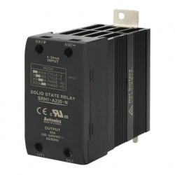 Solid State Relay SRH1-A230-N,integrisan hladnjak,1-fazni,ulaz 4-20mA,izlaz 100-240Vac,30A Autonics