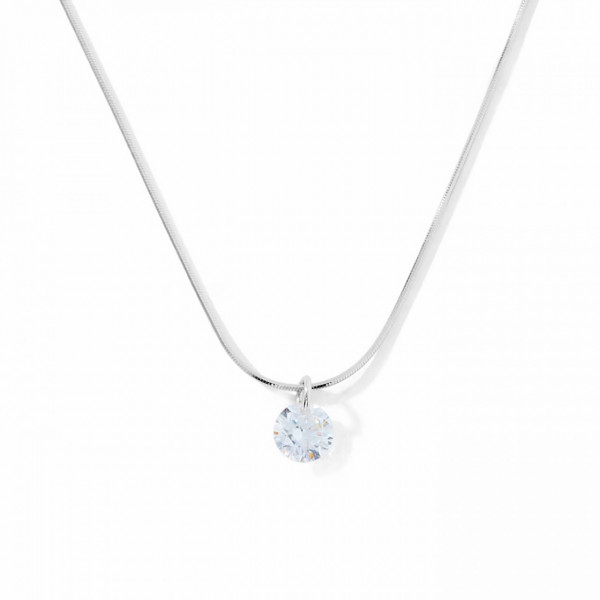 Colier din argint 925 cu pandantiv din zirconiu cubic