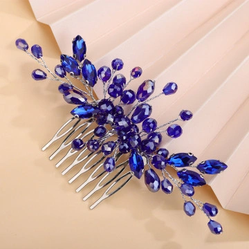 Accesoriu par cu margele albastre