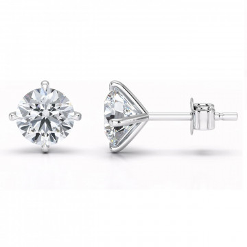 Cercei stud cu piatra din zirconiu 5mm