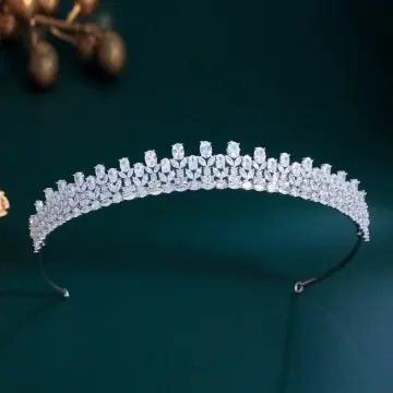 Coronita mireasa cu zirconiu