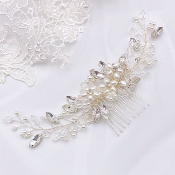 Accesoriu par mireasa cu perle