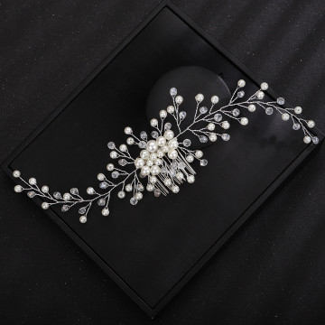Accesoriu par argintiu mireasa 