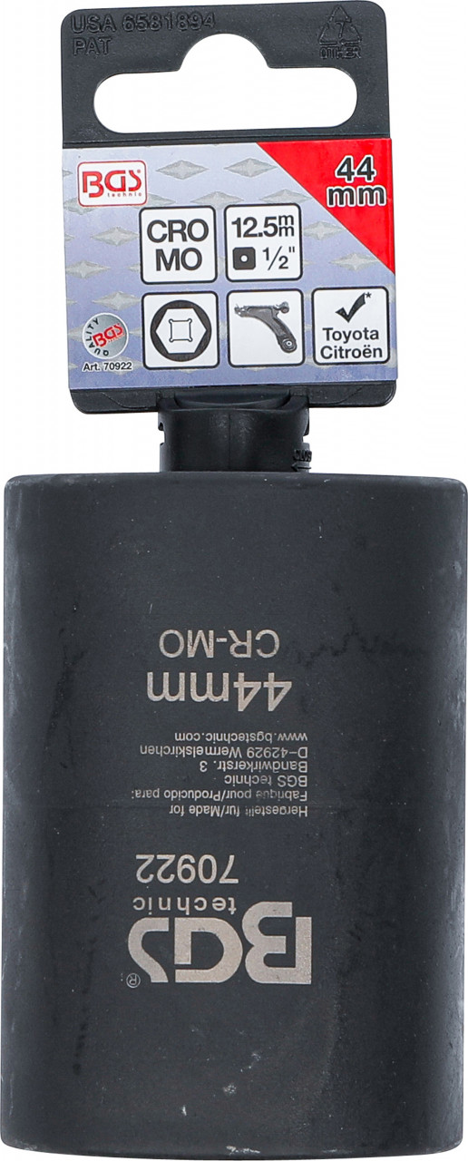chii◎ Cheie pivoti 44 mm pentru braţe transversale Toyota, Citroen, BGS