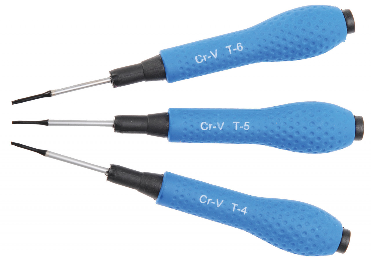 Set şurubelniţe de precizie | Profil T (pentru Torx) T4 / T5 / T6