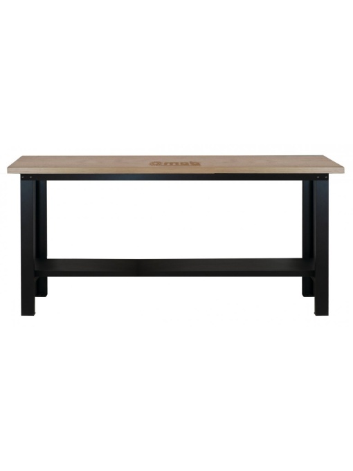 Banc de lucru cu blat din lemn stratificat, dimensiuni 2000x600 mm, Mob&Ius 9611009901