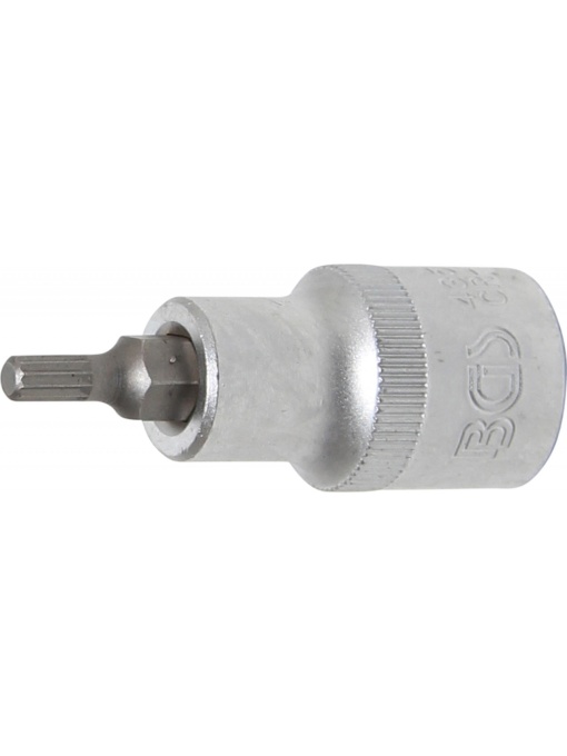Bit Spline (XZN) M5, lungime 55mm, antrenare cu tubulara 1/2", BGS 4350