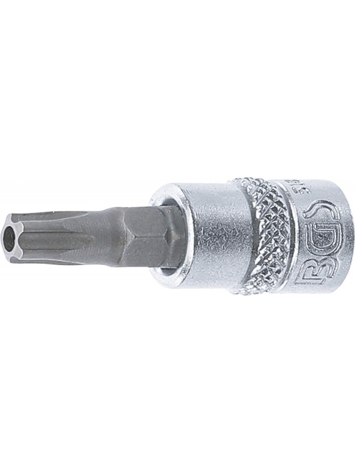 Bit Torx Plus TS30 cu gaura, antrenare cu tubulara 1/4", BGS 5184-TS30
