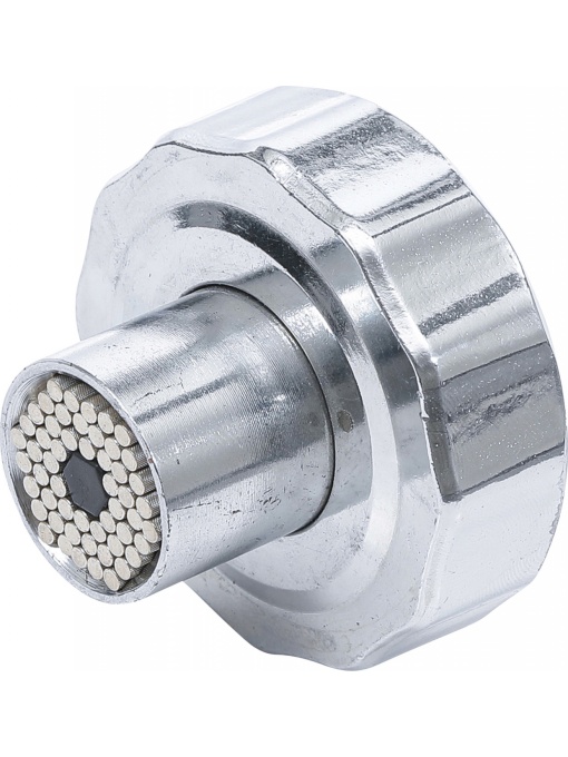 Cap cheie Multi, cu maner rotitor cu clichet, comutabil, 7 - 19 mm, BGS DIY 70055