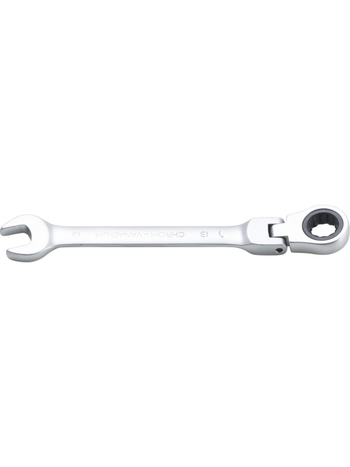 Cheie combinata cu clichet 13 mm articulata, BGS 6713