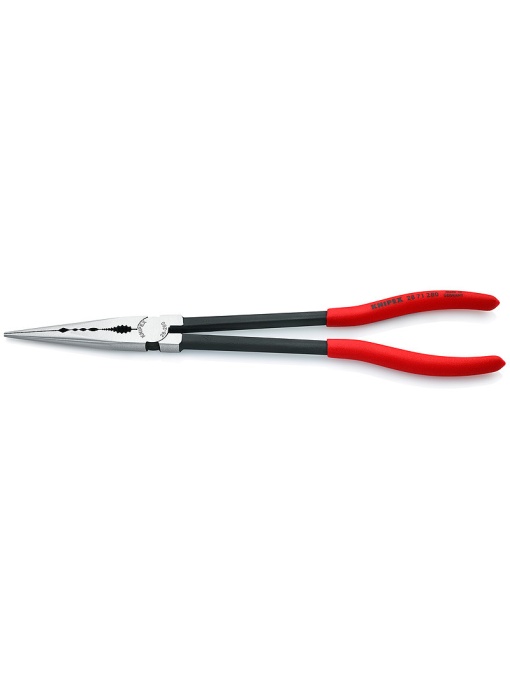 Cleste spit drept extra lung, lungime 280 mm, Knipex 2871280