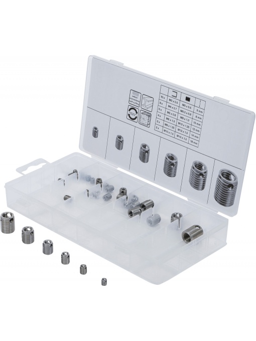 Set adaptoare filetate, autofiletante, 32 buc., BGS 6844