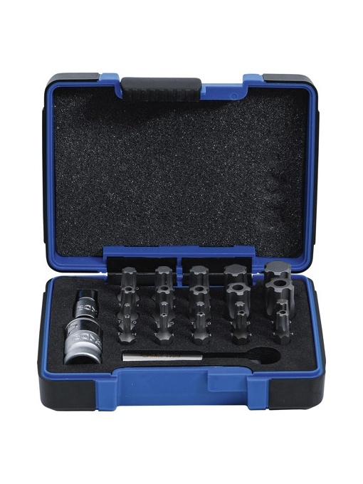 Set biţi Torx PlusTP10H - TP40H / TPS10 - TPS40, 23 piese, BGS 4993