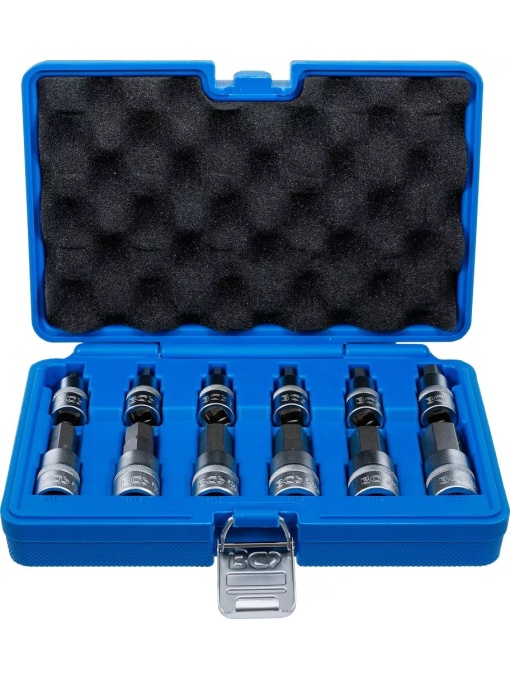 Set cu biti Imbus 5-22 mm, antrenare1/2", lungime 53 mm, 12piese, BGS 5052