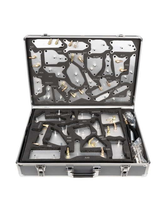 Set de adaptoare pentru inlocuit ulei la cutii automate,105 piese, JBM 54367